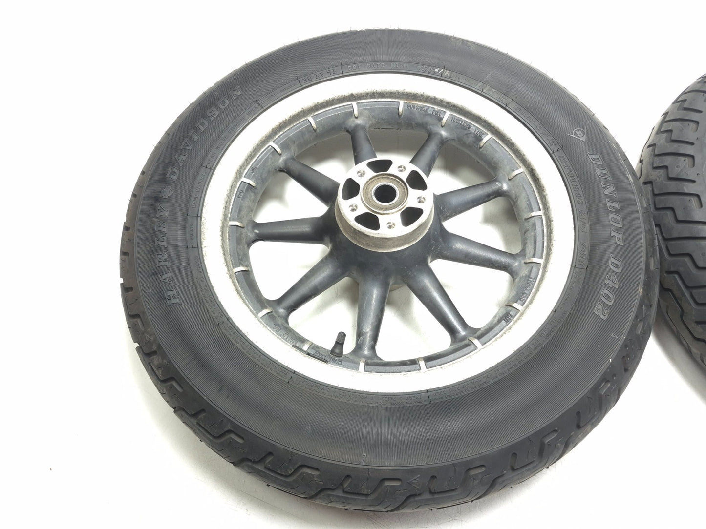 2002-2008 Harley-davidson Electra Glide Flht Wheel Rim & Tire Front & Rear