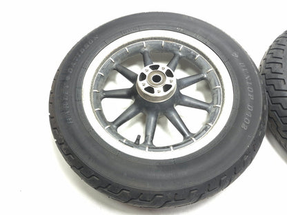 2002-2008 Harley-davidson Electra Glide Flht Wheel Rim & Tire Front & Rear