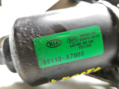 2014 Kia Forte Windshield Wiper Motor & Linkage Transmission OEM