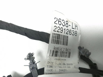 2013 Cadillac Escalade Front Door Wire Harness Driver Side Left OEM
