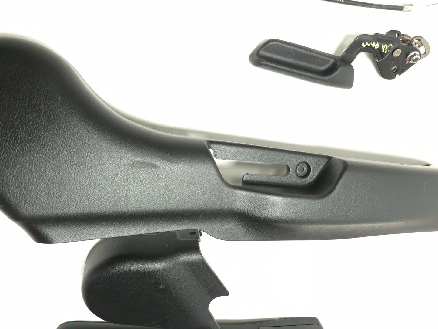 2007 Honda Fit Front Passenger Seat Track Rail Cover Side Trim Knob OEM