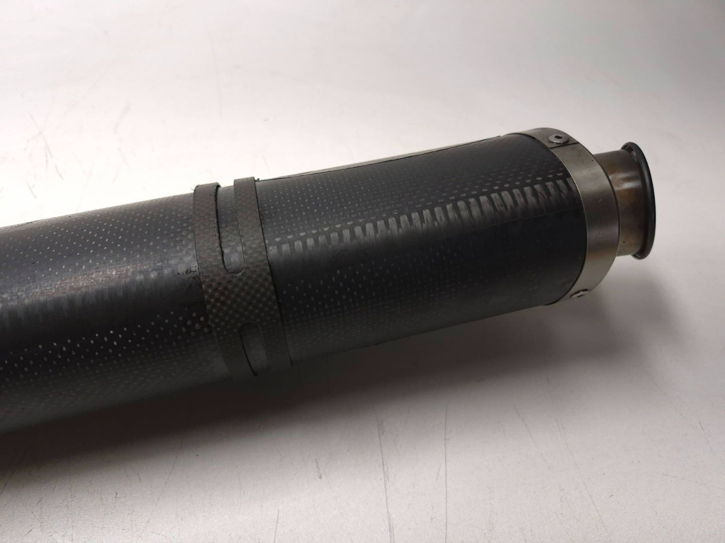 2005 Kawasaki Ninja Zx10r Exhaust Muffler Acrapovic Damaged OEM