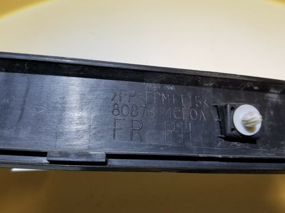 16 17 18 19 Nissan Rogue Front Right Passenger Door Molding Trim OEM 36k