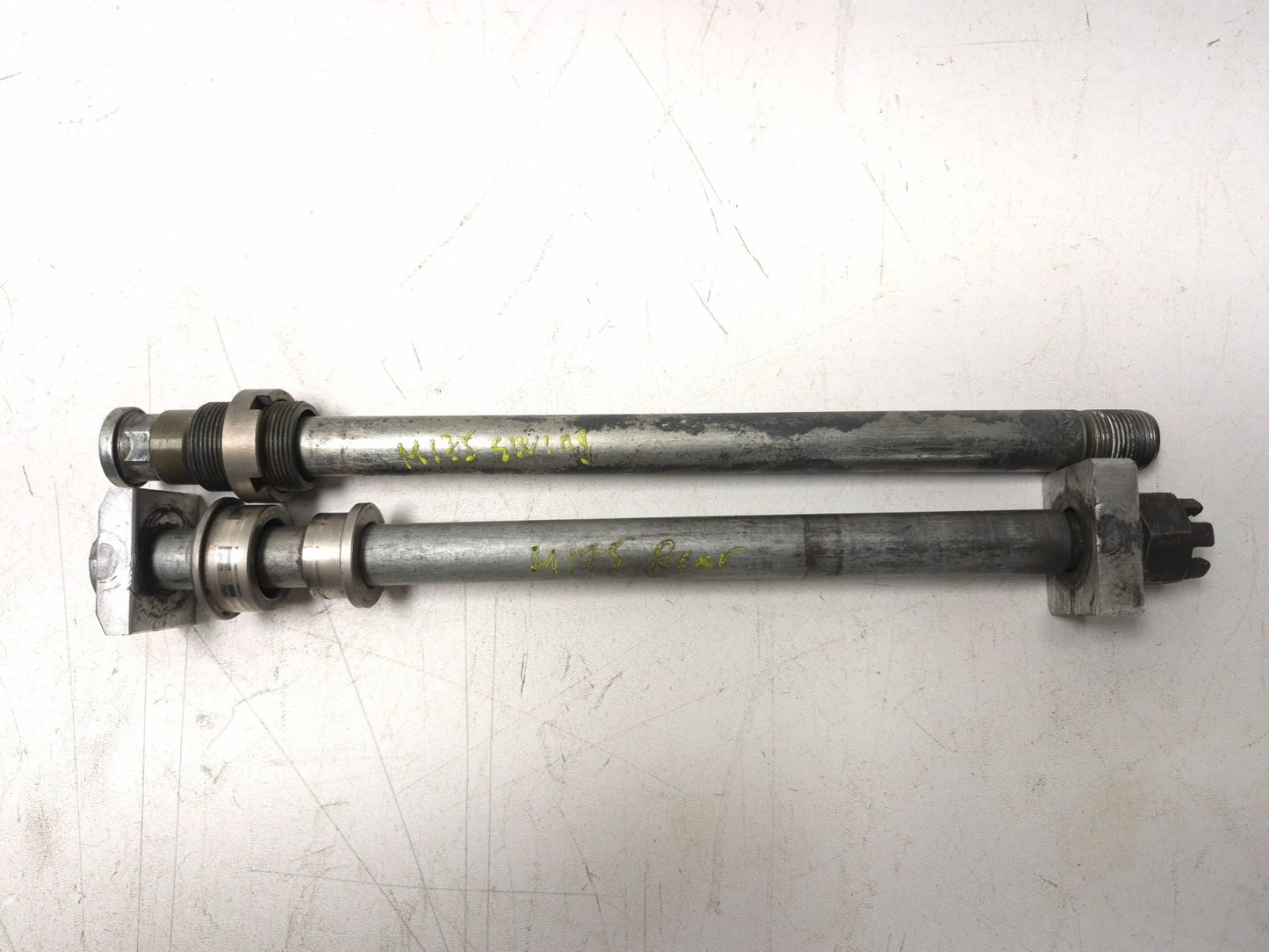 2005 Kawasaki Ninja Zx10r Rear Wheel Axle & Swingarm Bolt Pair OEM