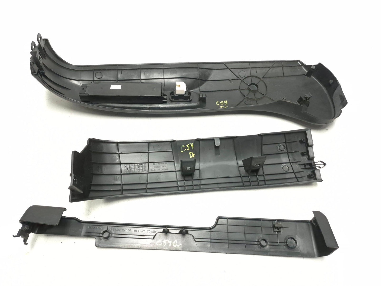 2008 Acura Tl Type-s Front Seat Cover Trim Panel Left Driver Side 3 Pcs OEM