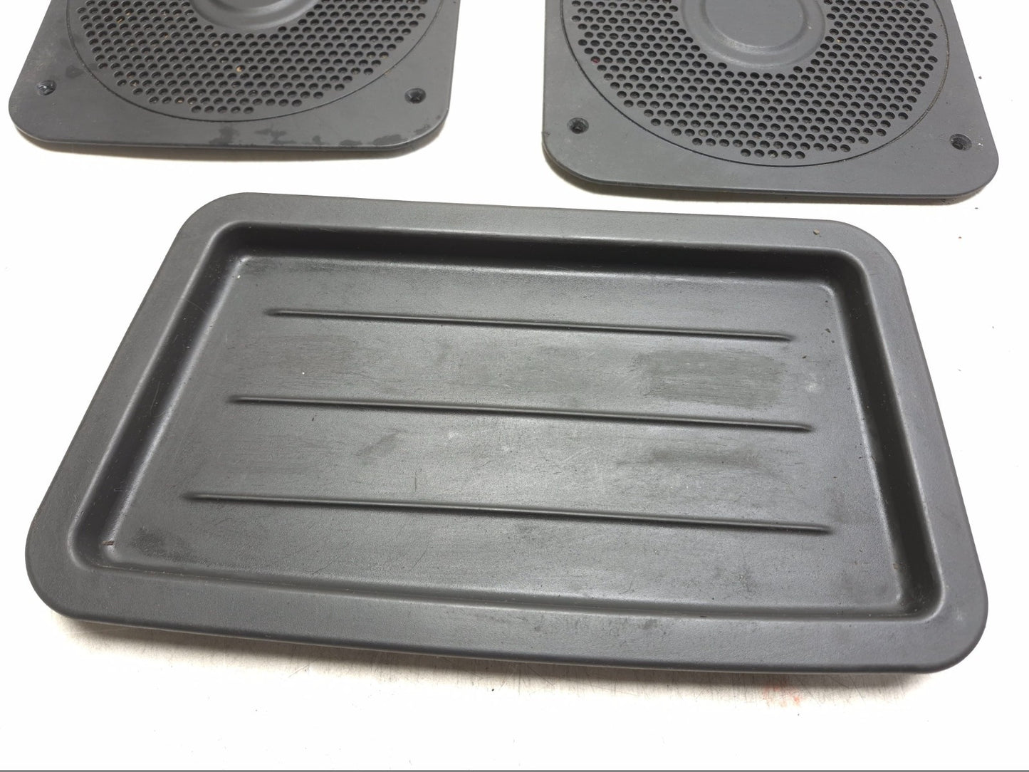 2013 BMW 328i F30 Subwoofer Cover & Left Trunk Storage Tray 3 Pcs OEM