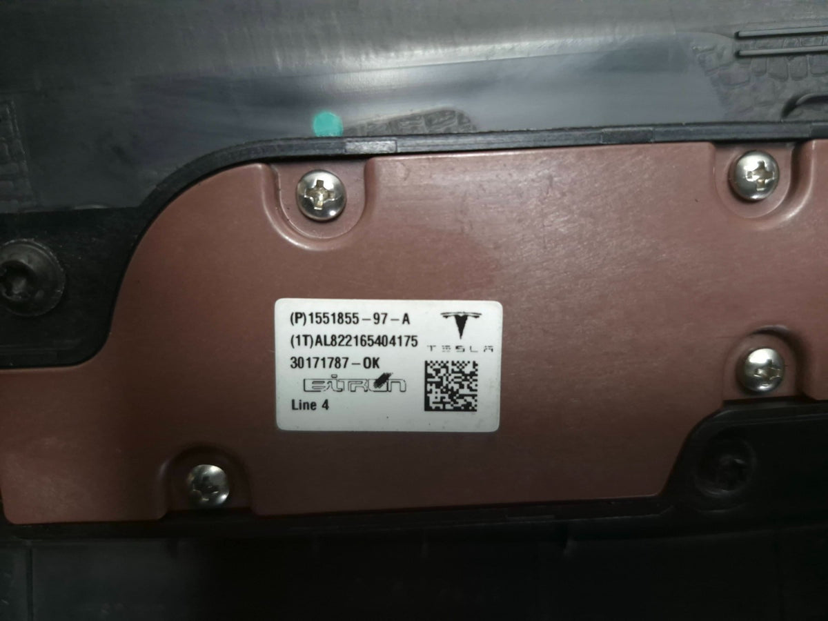 2021 Tesla Model 3 Front Seat Trim Cover W/control Switch Passenger Side Set OEM
