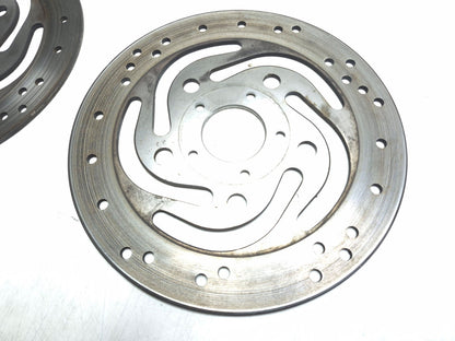 2004 Harley-davidson Sportster Xl883  Brake Rotor Disc Front & Rear Pair OEM