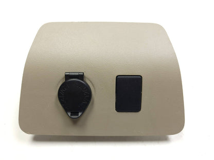 10 - 15 Toyota Prius Center Console Trim Cover W/ 12v Socket Outlet OEM