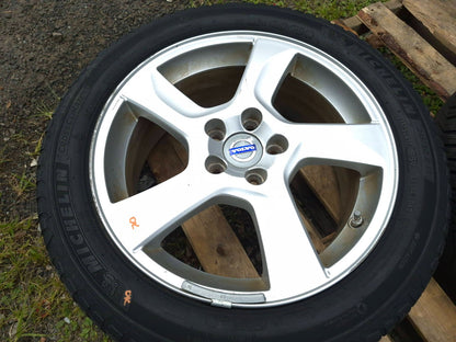 2013 Volvo S60 Wheel Rim W/tire Michelin 215/50/r17 17x7j 5.5/32 2 Pcs OEM