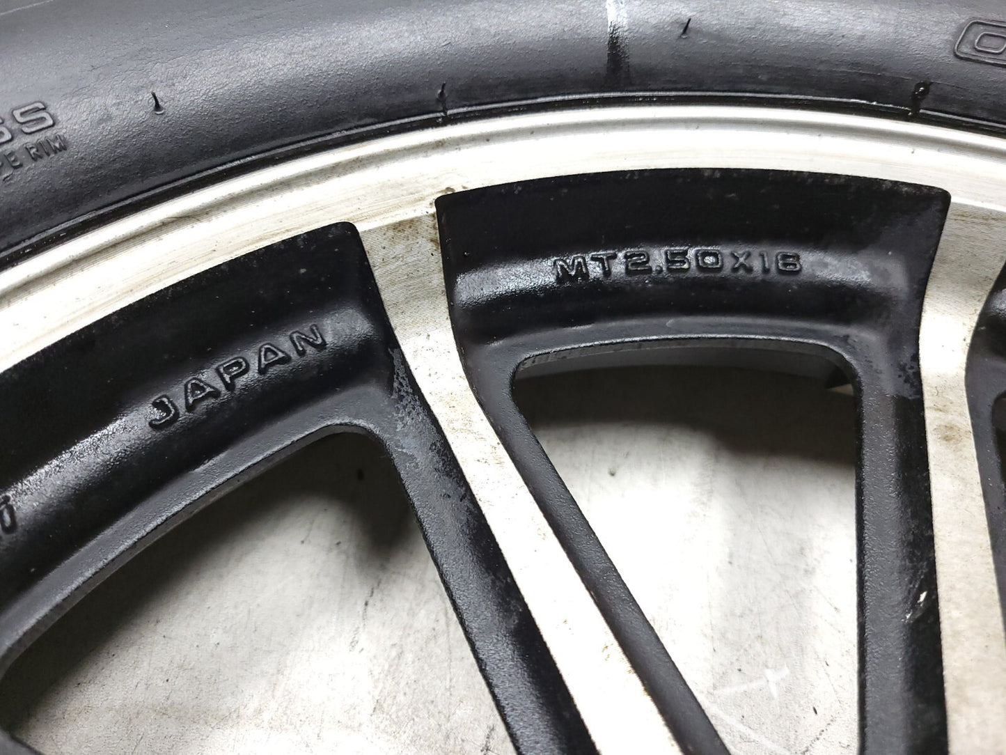 1984 - 1987 Honda Gl1200 Goldwing Front Wheel Rim & Tire  OEM