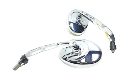 2002 Honda Magna Vf 750c Left & Right Mirror Pair OEM