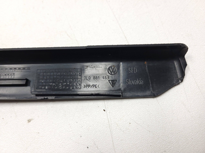 2015 Audi Q7 Front Seat Trim W/ Guide Sleeve Passenger Side Right 7 Pcs OEM