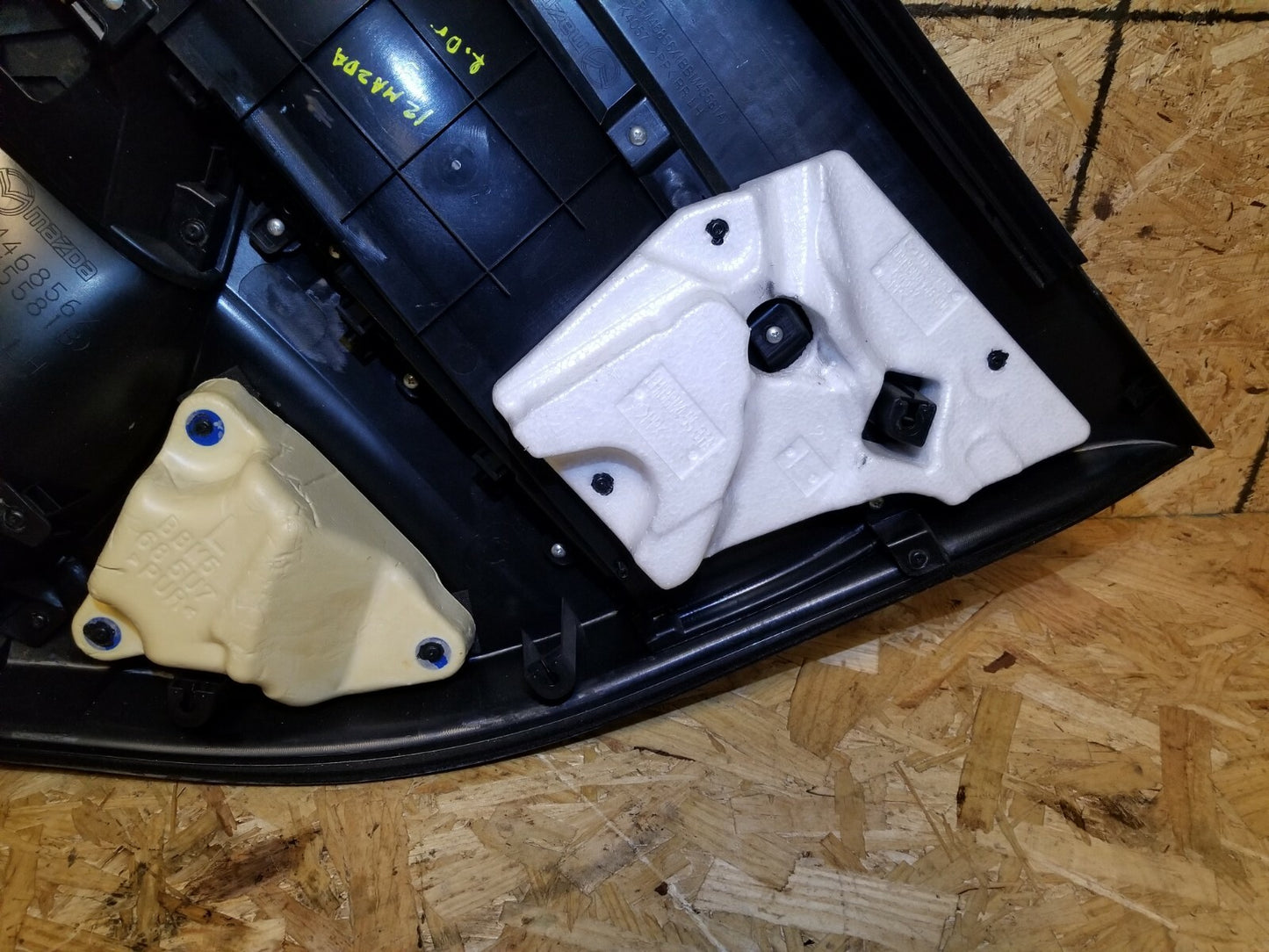 2012 Mazda 3 Rear Door Panel Trim Driver Side Left OEM
