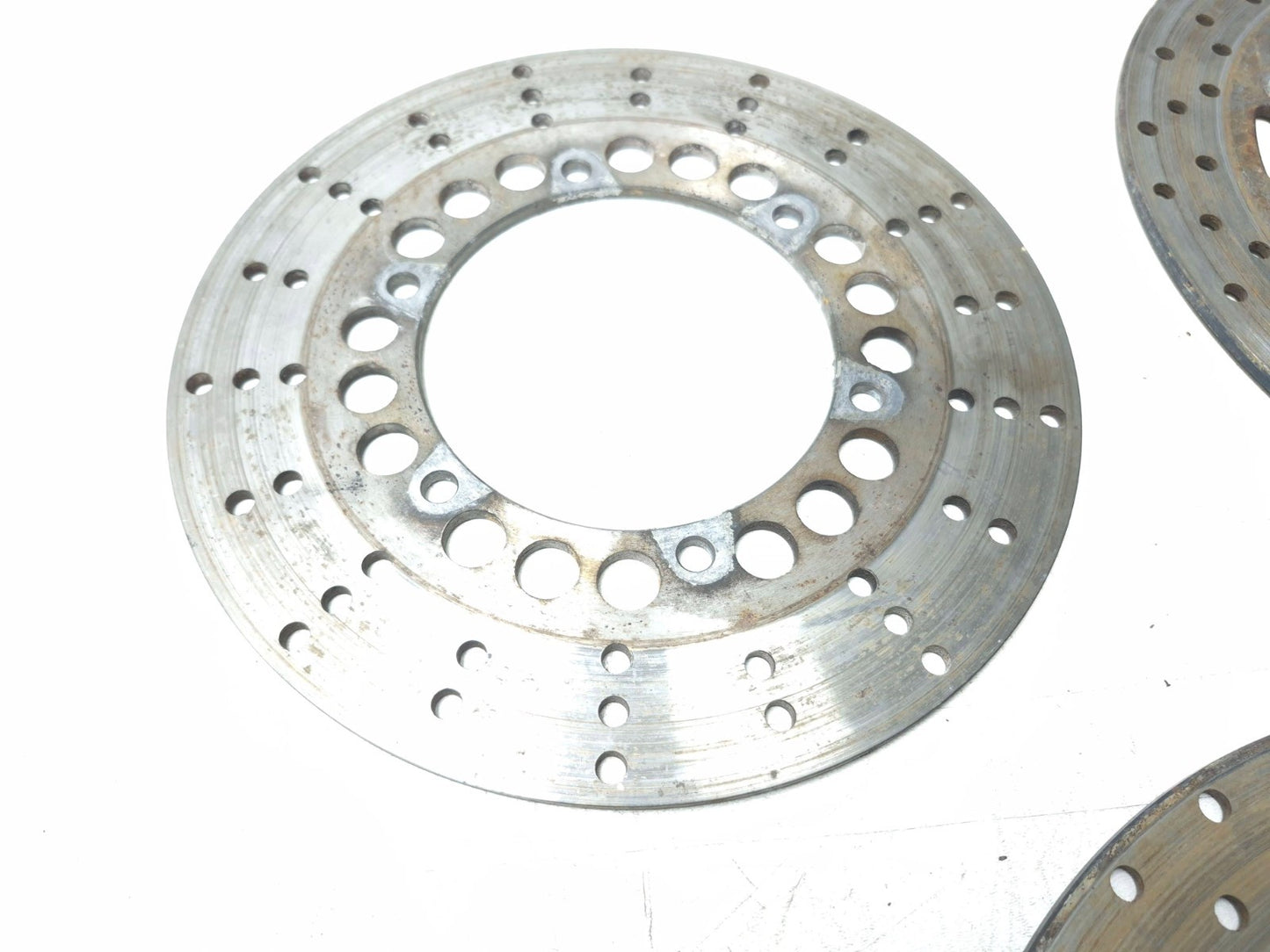 1991 Yamaha Fzr600r Brake Rotor Disc Front & Rear 3pcs OEM