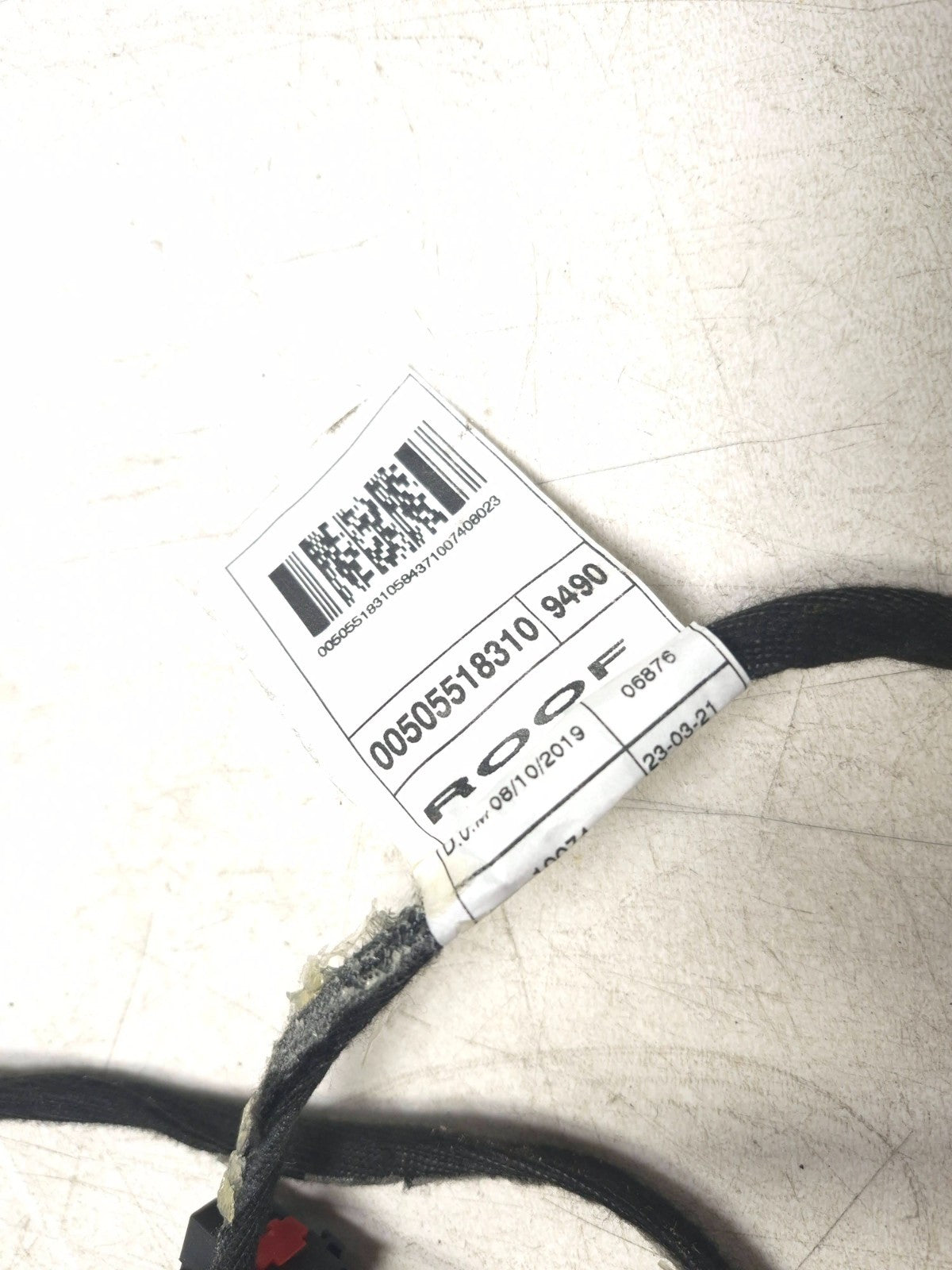 2024 Alfa Romeo Stelvio Trunk Wire Harness OEM