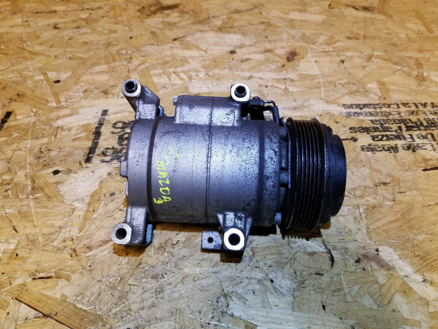 2012 Mazda 3 2.0l A/c Compressor OEM