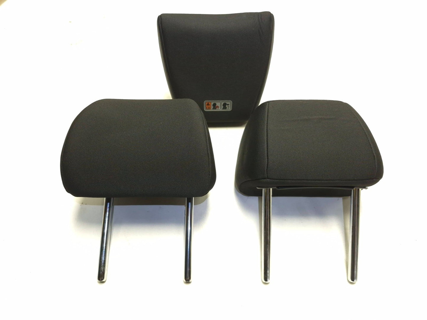 2019 Hyundai Kona Rear Seat Headrest 3 Pcs OEM