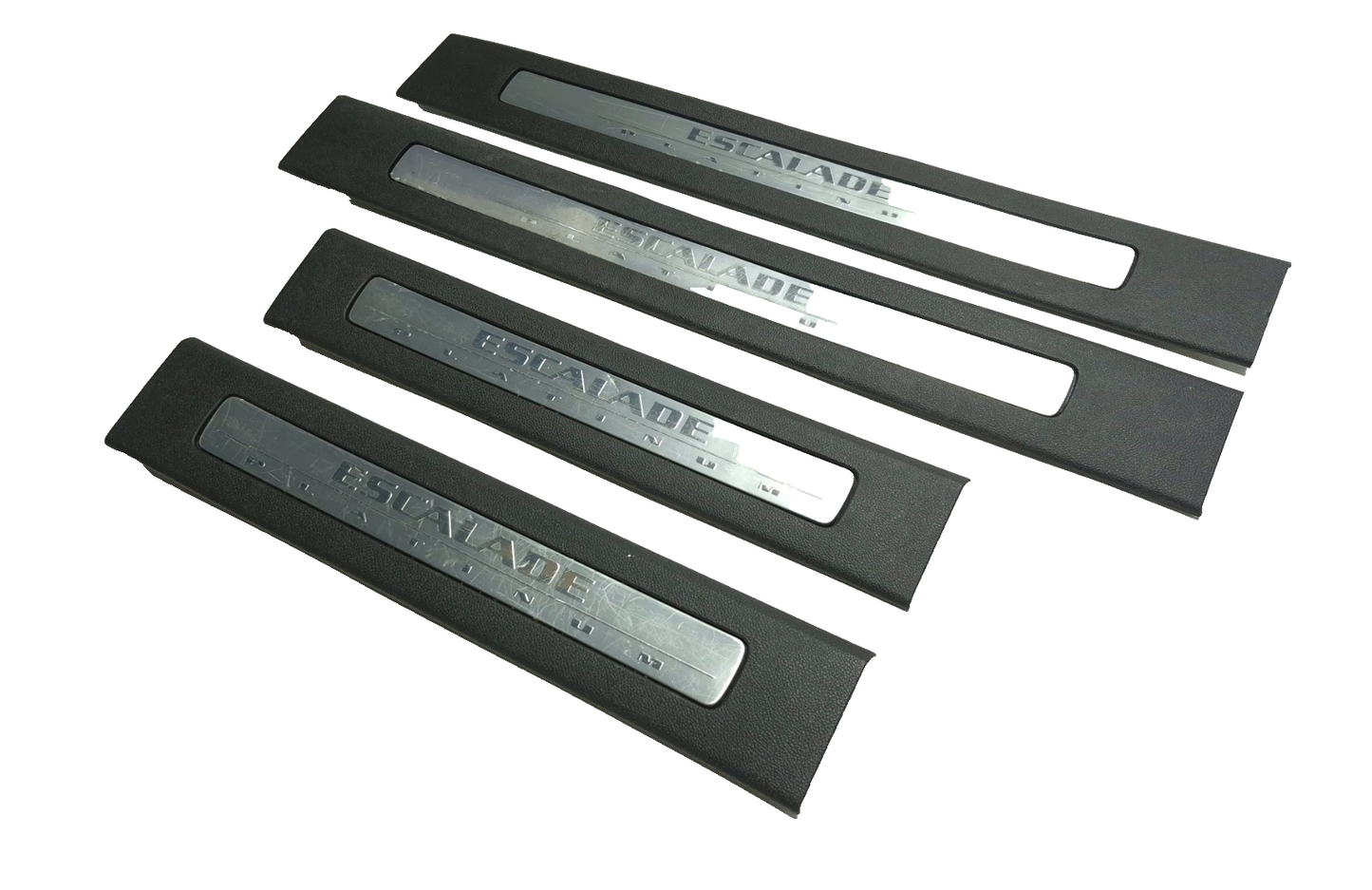 2013 Cadillac Escalade Esv Platinum Door Sill Plate Front & Rear 4 Pcs OEM