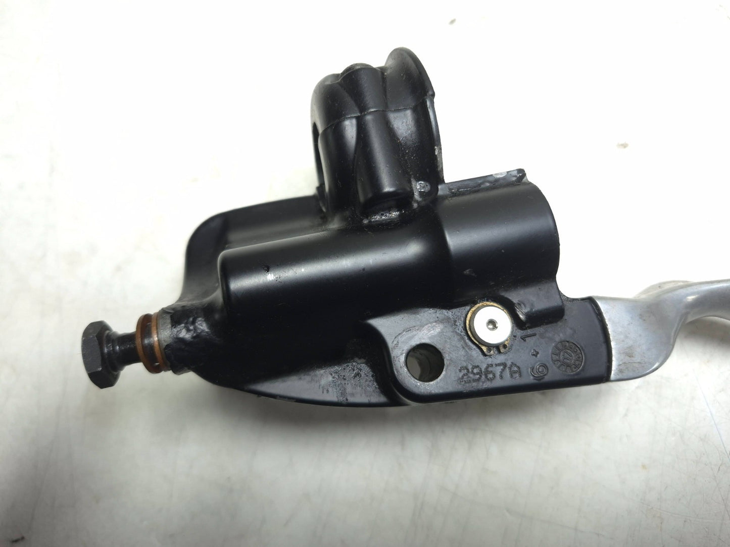 2008 Harley-davidson Dyna Fat Bob Fxdf Front Brake Master Cylinder & Lever OEM