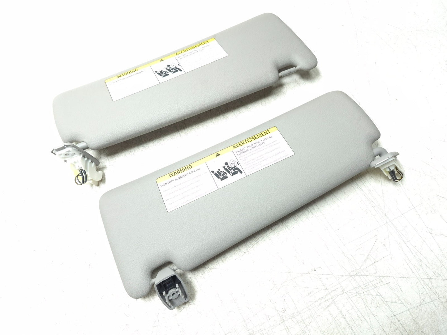 2013 BMW 328i F30 Sun Visor Left & Right Pair OEM