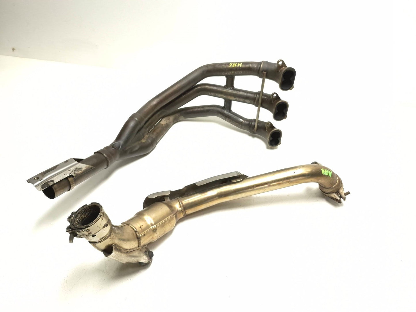 2008 Triumph Sprint St Exhaust Header & Secondary Pipe Pair OEM