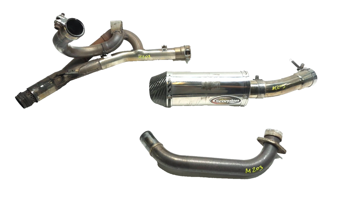 2009 Suzuki Sv650s Exhaust Muffler Header OEM