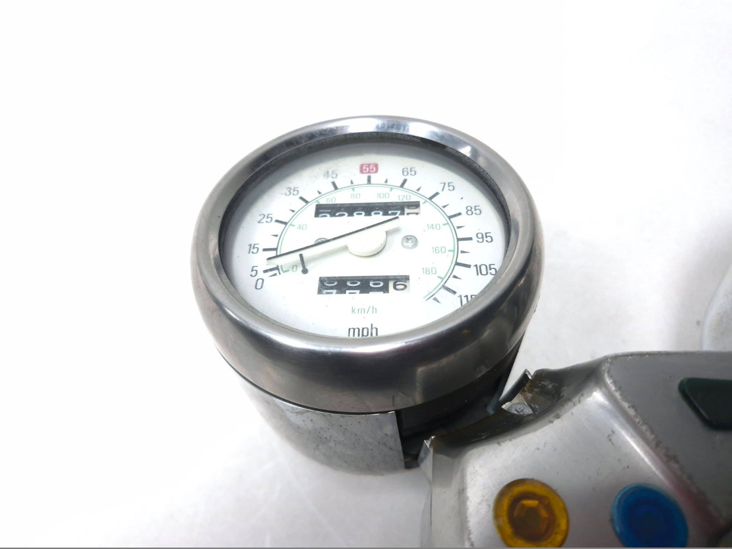 1996 Yamaha Virago Xv750 Tachometer & Speedometer Instrument Cluster OEM