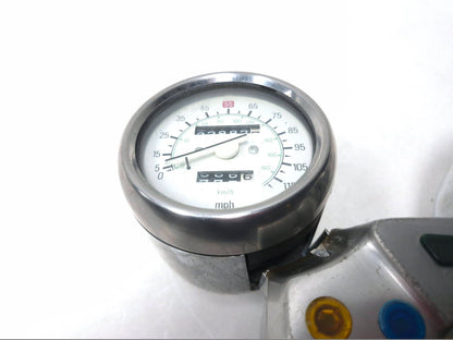 1996 Yamaha Virago Xv750 Tachometer & Speedometer Instrument Cluster OEM