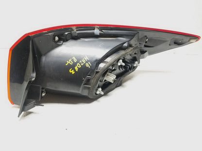 2016 Mazda 3 Sedan Tail Light Left Driver Side OEM