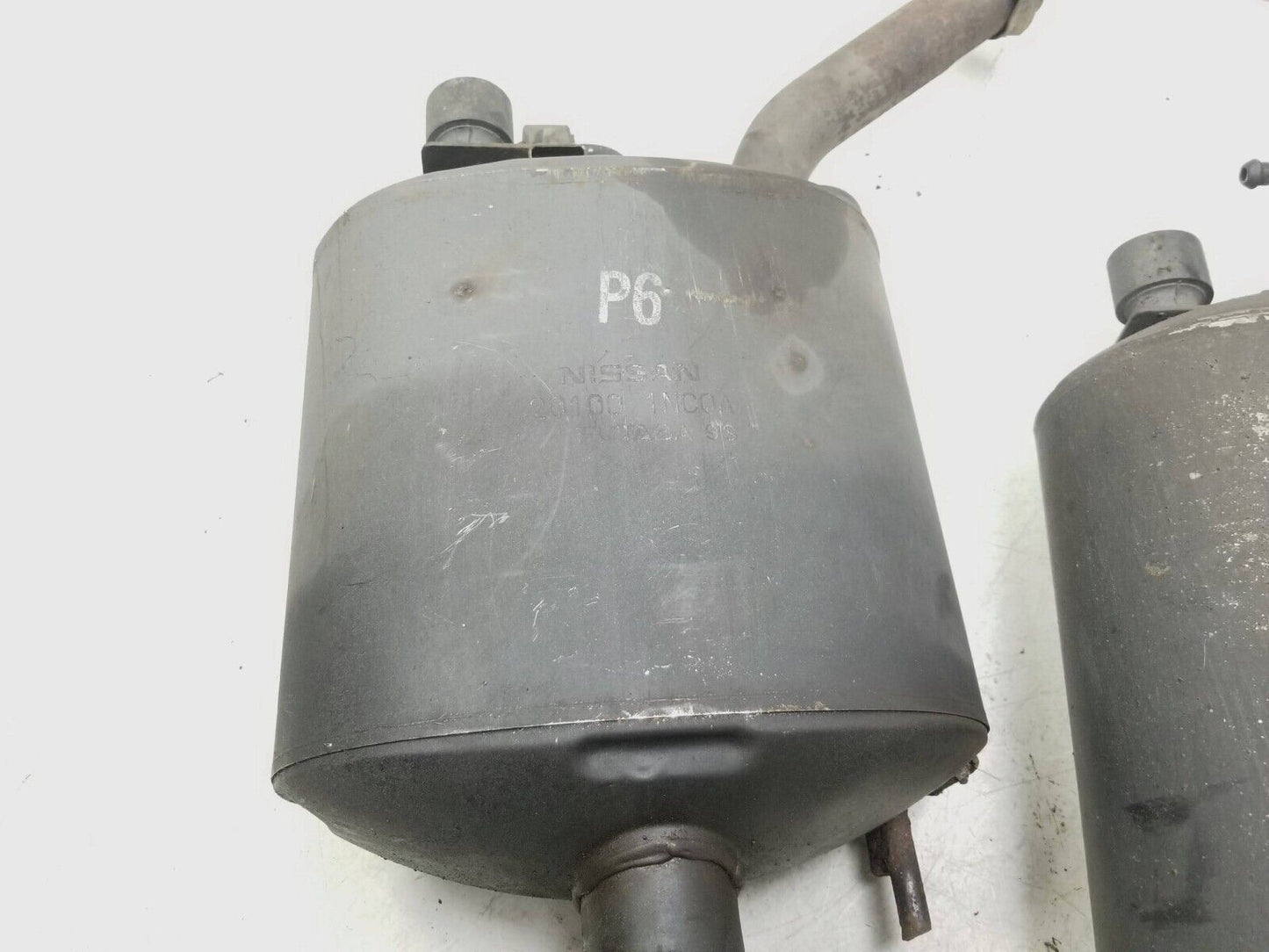 08-13 Infiniti G37 Rear Exhaust Muffler Pair OEM ***sedan***