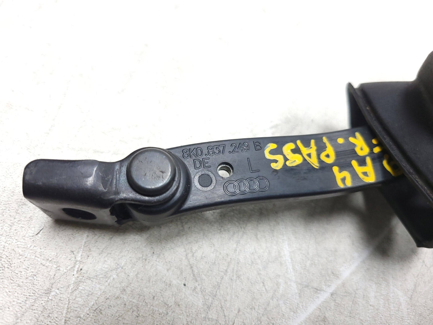 2009 - 2016 Audi A4 S4 Sedan Door Check Strap Stopper  4pcs OEM