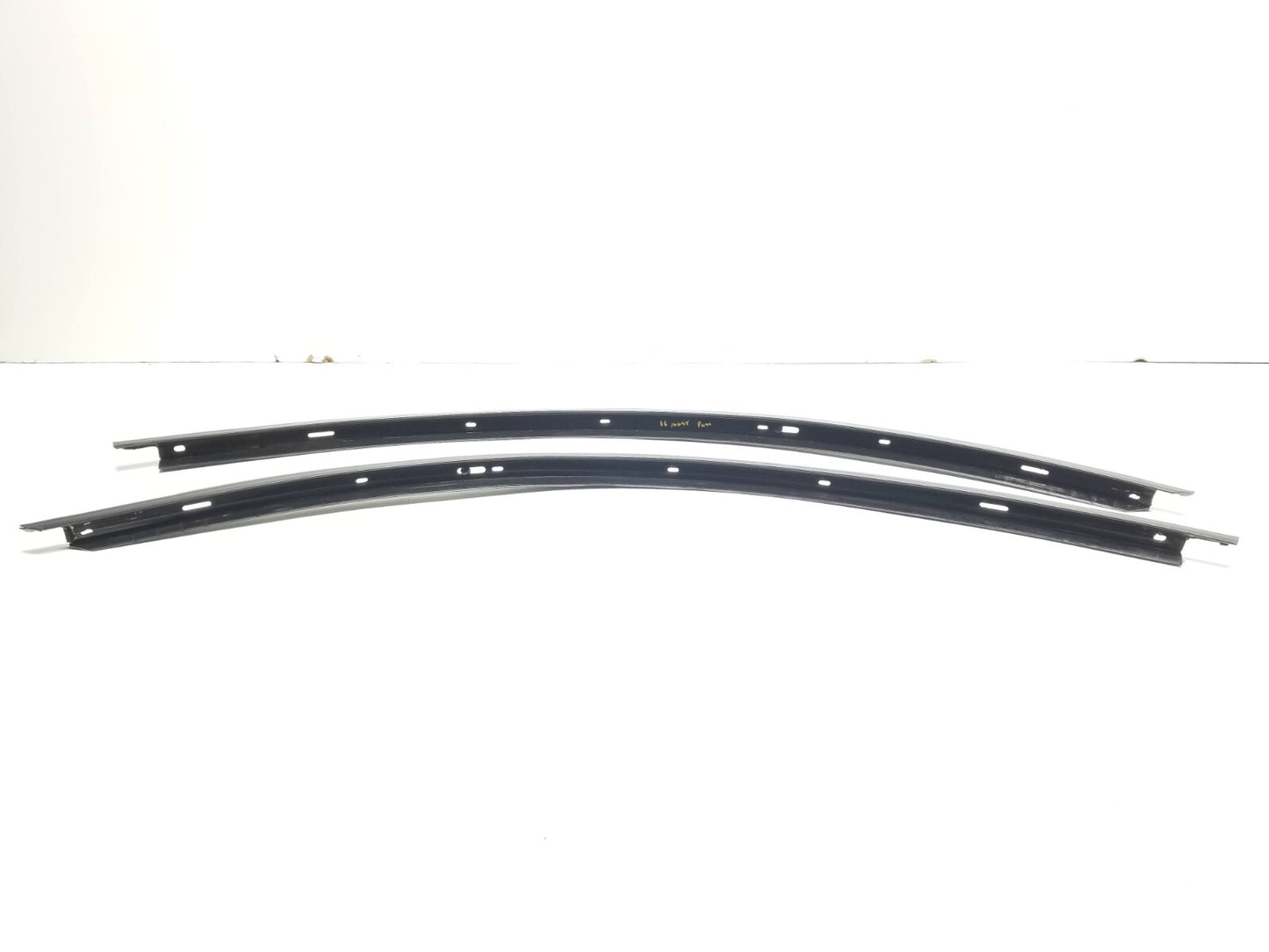 2016 Ford Mustang Coupe Front Roof Upper Molding Left & Right Pair OEM