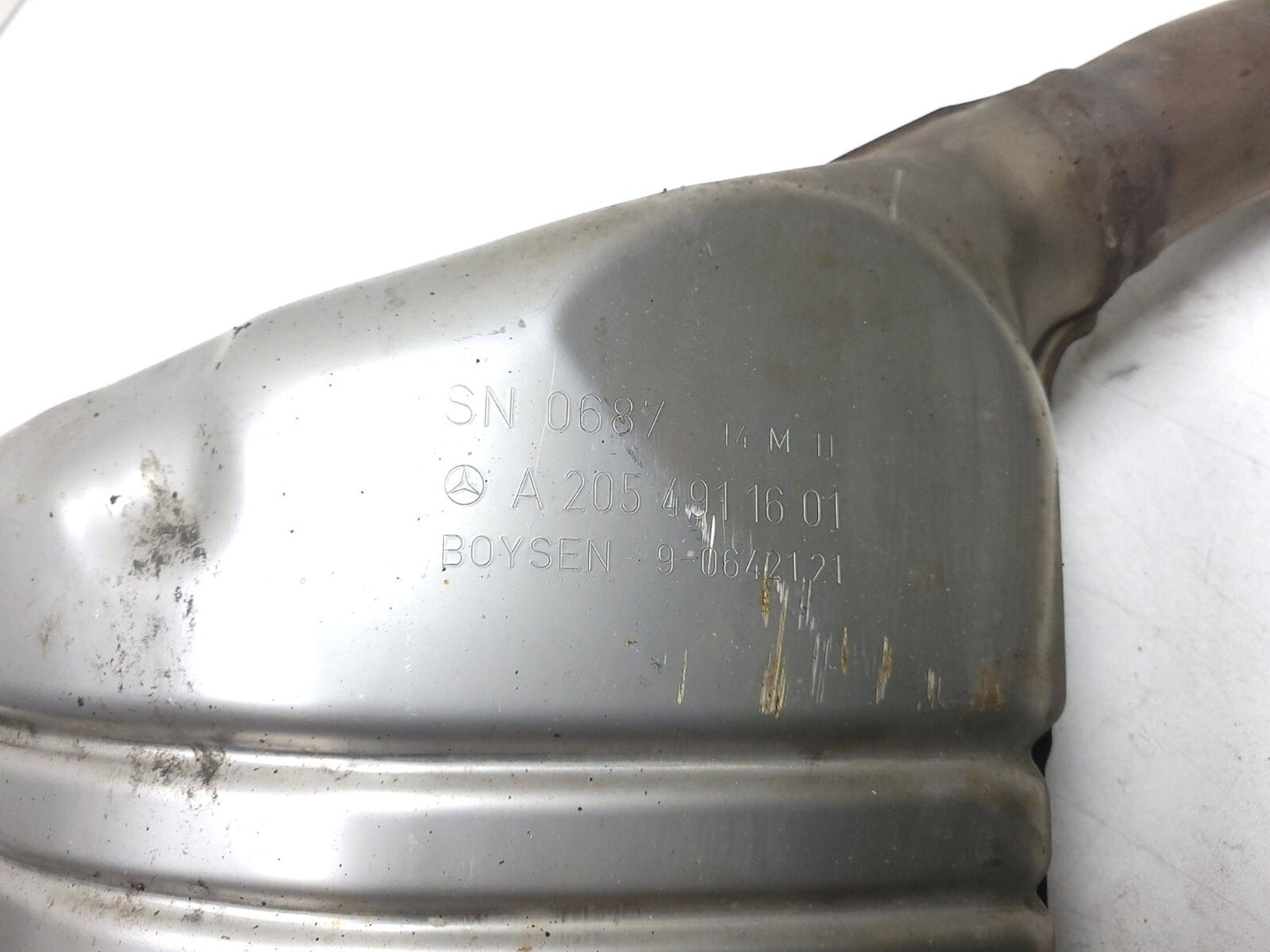 2015 Mercedes C300 W205 Rear Exhaust Muffler OEM