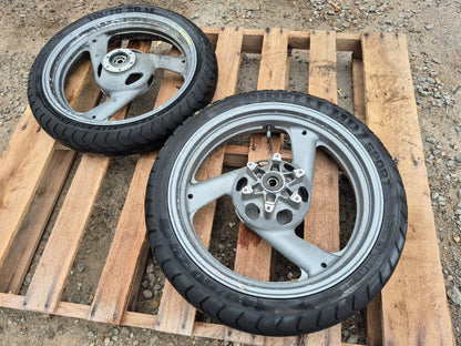 1991 Yamaha Fzr600r Front & Rear Wheel Rim OEM