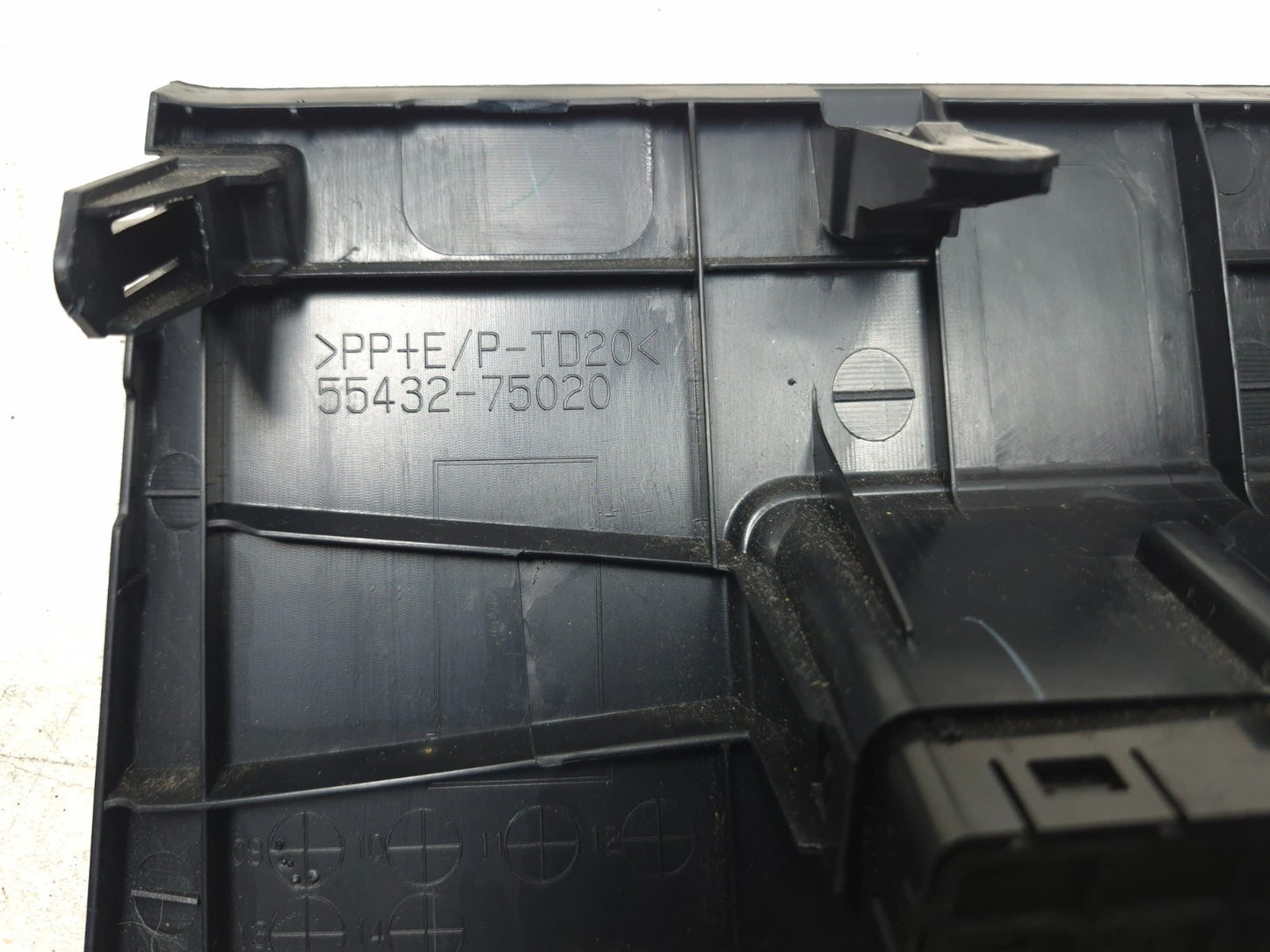 2010 Lexus Hs250h Fuel Filler Door Trunk Opener Cover & Trim Panel OEM