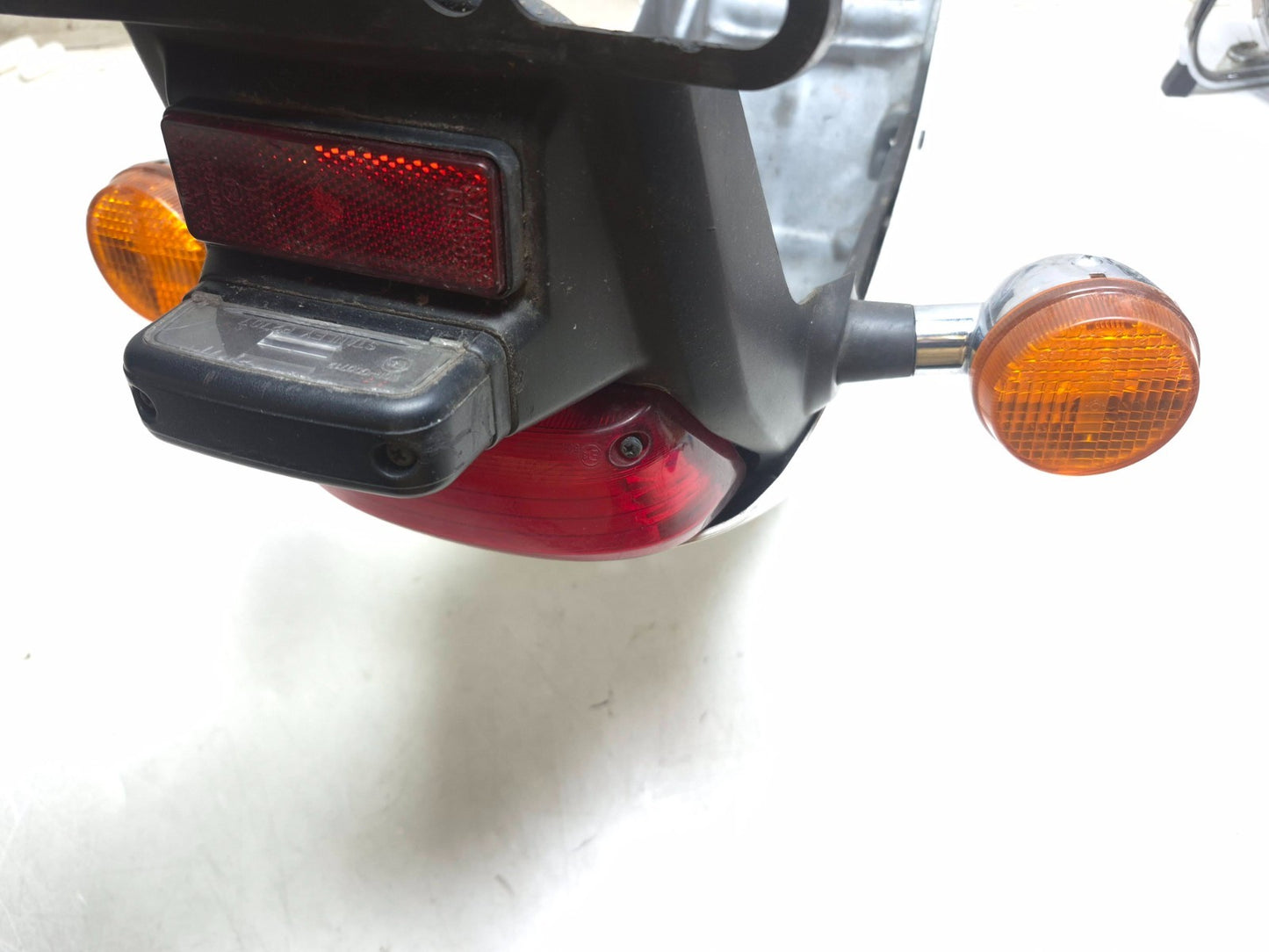 2009 Honda Shadow Spirit Vt750 Rear Fender & Tail Light W/ Turn Signals OEM