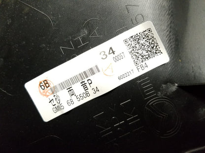2016 Mazda 6 Rear Driver Door Panel OEM