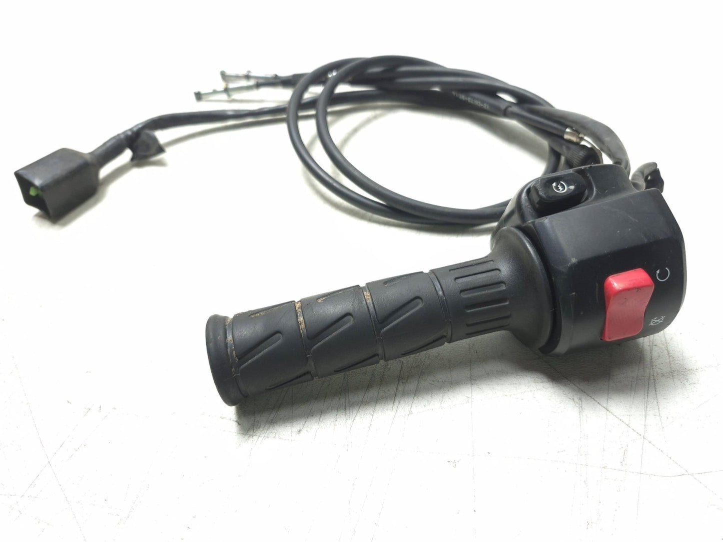 2019 Kawasaki Z400 Er400d Right Handlebar Switch & Throttle Grip OEM