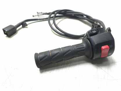 2019 Kawasaki Z400 Er400d Right Handlebar Switch & Throttle Grip OEM