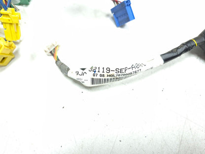 2008 Acura Tl Type-s 3.5l Dashboard Wire Harness 32117-sep-a24 OEM