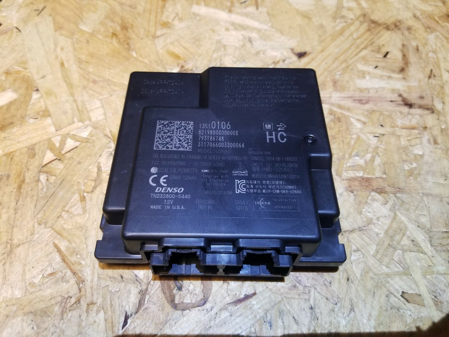 16 17 18 19 Chevrolet Malibu Anti Theft Keyless Entry Control Module OEM 3k
