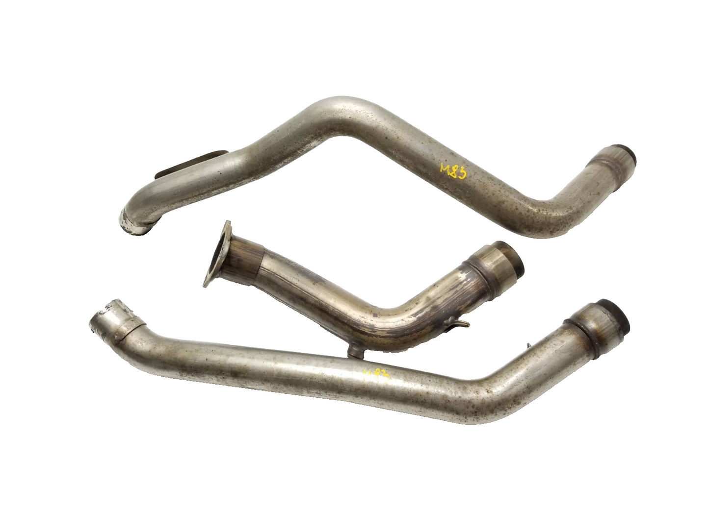 2002 Aprilia Rst 1000 Futura Middle Exhaust Pipe 3 Pcs OEM