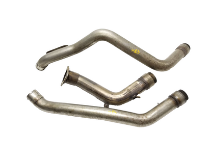 2002 Aprilia Rst 1000 Futura Middle Exhaust Pipe 3 Pcs OEM
