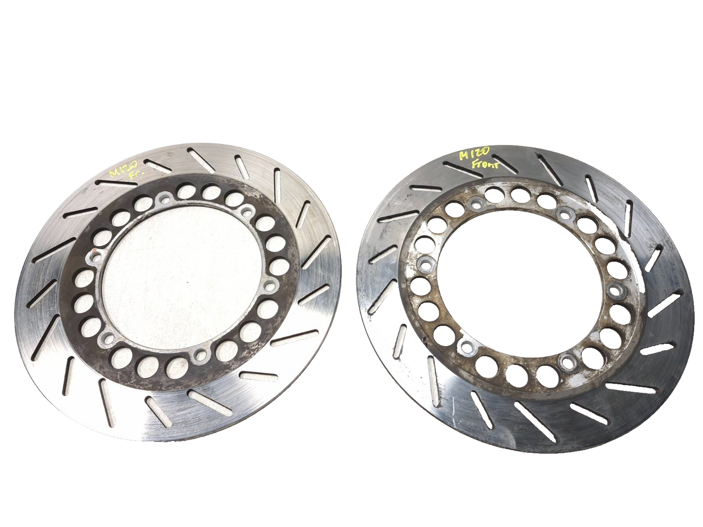 1994 Yamaha Virago Xv1100 Left & Right Front Brake Disc Pair OEM