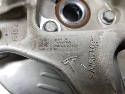 2021 Tesla Model 3 Rear Spindle Knuckle Passenger Side Right 1044416-00-g OEM