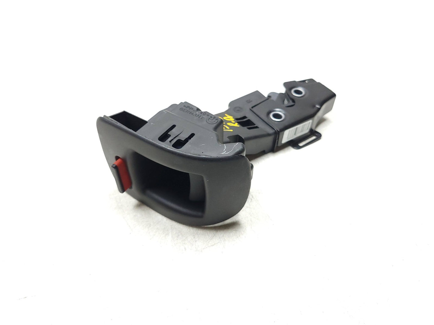 2008 - 2014 BMW X6 E71 Rear Seat Lock Trim & Set Belt Retractor OEM