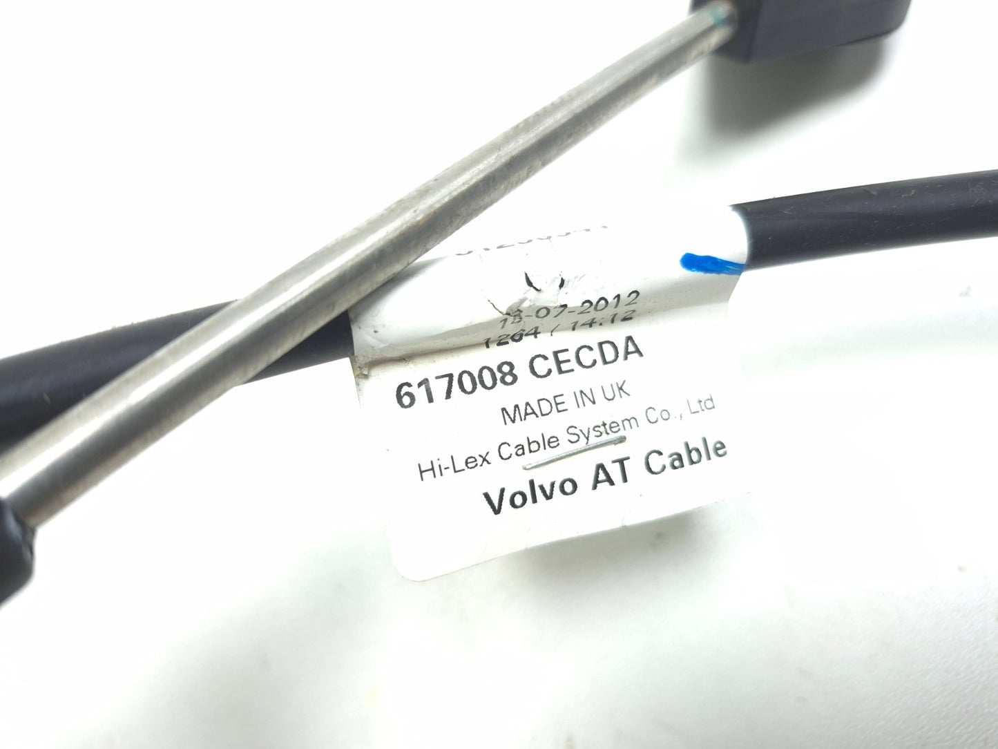 2013 Volvo S60 Transmission Gear Shifter Cable OEM