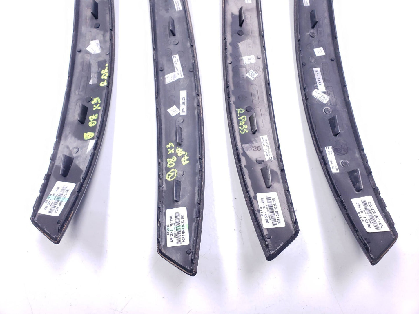 06 07 08 09 BMW X3 E83 Interior Door Panel Trim Set Of 4pcs OEM
