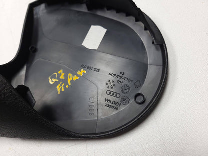 2009- 2015 Audi Q7 Seat Side Trim W/ Guide Sleeve Front Passenger Side Right OEM